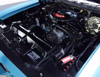 Bajo el capó 1968 Pontiac GTO Hardtop Coupe (24237)