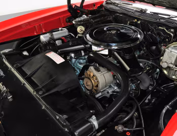 Bajo el capó 1969 Pontiac GTO Hardtop Coupe (24237)