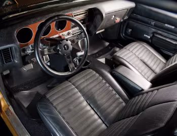 Interior 1971 Pontiac GTO "The Judge" Convertible (24267)