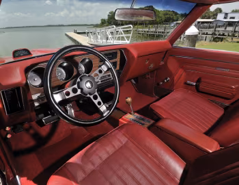 Panel frontal 1970 Pontiac GTO "The Judge" Ram Air IV Hardtop Coupe (4237)