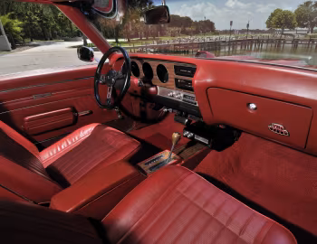 Interior 1970 Pontiac GTO "The Judge" Ram Air IV Hardtop Coupe (4237)