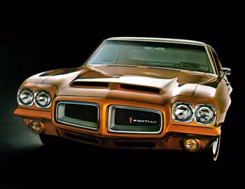 1972 Pontiac LeMans Hardtop Coupe with endura-bumper option
