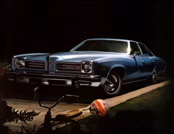 1974 Pontiac LeMans 4-door Colonnade Hardtop (2AD D29)