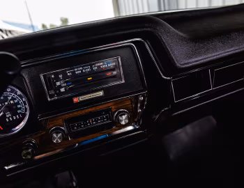 Interior 1975 Pontiac LeMans Sport Coupe 2-door Colonnade Hardtop (2AF F37)