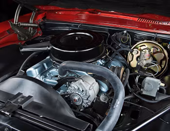 Bajo el capó 1967 Pontiac Firebird 326 Convertible (22367)