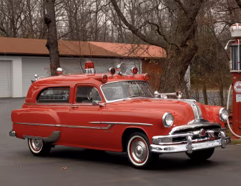 1953 National-Pontiac Chieftain Ambulance