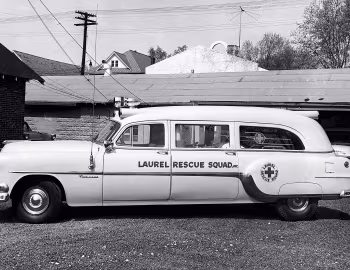 1954 National-Pontiac Chieftain Ambulance