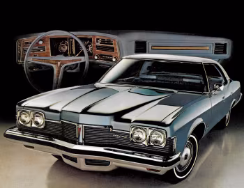 1973 Pontiac Parisienne Brougham 4-door Hardtop