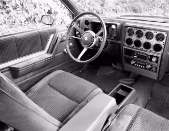 Interior 1980 Pontiac Phoenix Coupe (Y37)