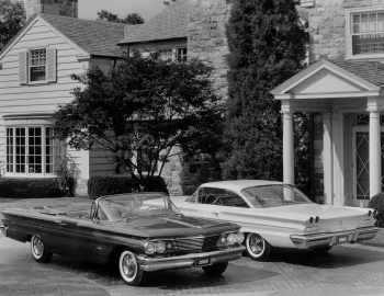 1960 Pontiac Bonneville Convertible & Ventura Sport Coupe
