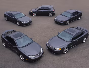 Pontiac Grand Am GXP Concept, Pontiac Vibe GXP Concept, Pontiac Sunfire GXP Concept, Pontiac Grand Prix GXP Concept, Pontiac Bonneville GXP Concept
