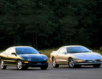 1996 Pontiac Sunfire SE Coupe & Firebird