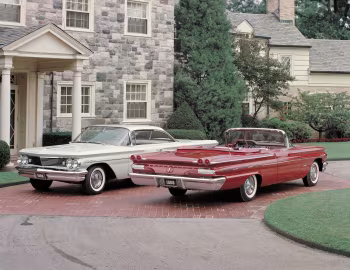 1960 Pontiac Ventura Sport Coupe & Bonneville Convertible