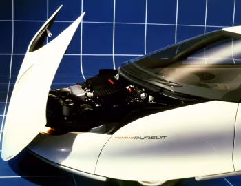 Bajo el capó Pontiac Pursuit Concept '01.1987