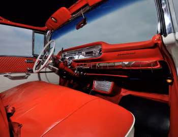 Interior 1957 Pontiac Star Chief Custom Bonneville Convertible (2867SDX)