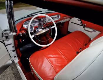 Interior 1957 Pontiac Star Chief Custom Bonneville Convertible (2867SDX)
