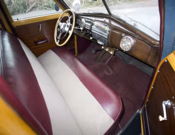 Interior 1948 Pontiac Streamliner Eight Station Wagon (8PB) '12.1947–48