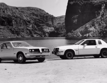 1977 Pontiac Sunbird Coupe & Sunbird Landau Top
