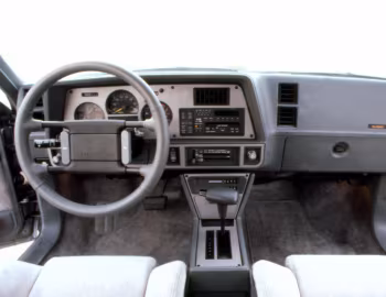 Panel frontal 1986–88 Pontiac Sunbird GT Hatchback