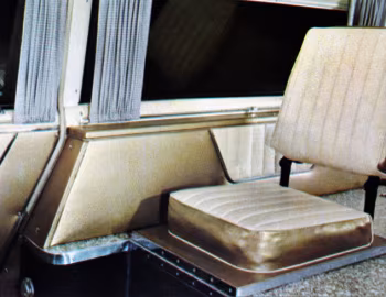 Interior 1961 Superior-Pontiac Consort Funeral Coach