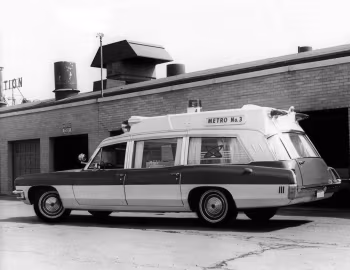 1970 Superior-Pontiac Model 51-P Ambulance