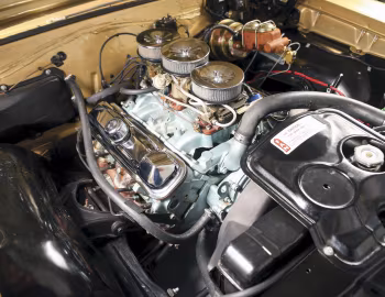 Bajo el capó 1966 Pontiac Tempest GTO Hardtop Coupe (24217)