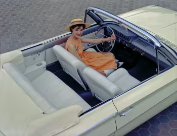 Interior 1962 Pontiac Tempest LeMans Convertible (2167)