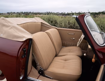 Interior Porsche 356 Cabriolet von Gläser Weiden (12375) '1953