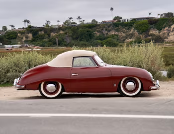 Porsche 356 Cabriolet von Gläser Weiden (12375) '1953