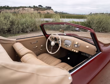 Interior Porsche 356 Cabriolet von Gläser Weiden (12375) '1953