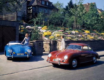 Porsche 356 Speedster '1955 & Porsche 356A Coupe '1955-57