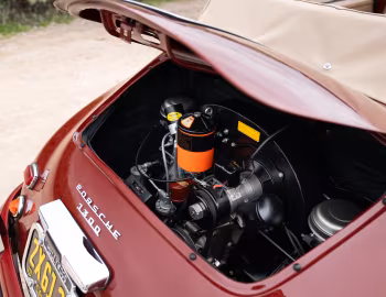 Bajo el capó Porsche 356 Cabriolet von Gläser Weiden (12375) '1953