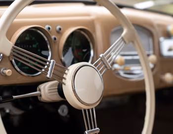 Interior Porsche 356 Cabriolet von Gläser Weiden (12375) '1953