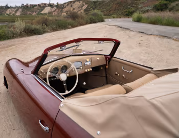Interior Porsche 356 Cabriolet von Gläser Weiden (12375) '1953