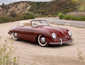 Porsche 356 Cabriolet von Gläser Weiden (12375) '1953