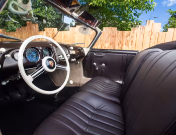 Interior Porsche 356 1500 Cabriolet '1952–55