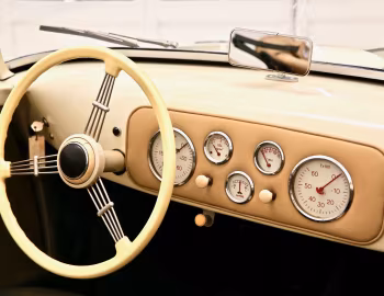 Panel frontal Porsche 356/2 Gmünd Cabriolet von Waibel '1948
