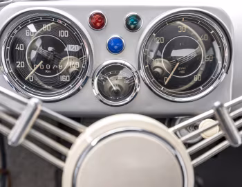Tableau de bord Porsche 356 SL Coupe (#356/2-063) '1951
