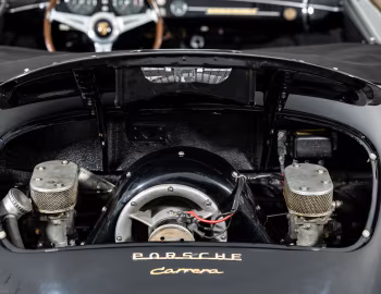 Bajo el capó Porsche 356A 1500 GS Carrera Speedster by Reutter (T1) '1955