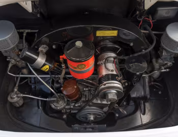 Bajo el capó Porsche 356 Speedster '1954–55