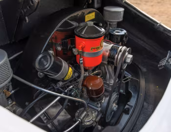 Bajo el capó Porsche 356 Speedster '1954–55