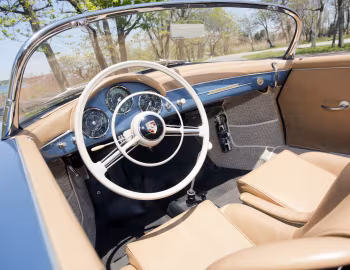 Interior 1956–57 Porsche 356A 1600 Speedster by Reutter [North America] (T1) '1955–57