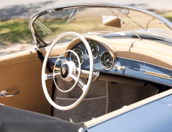 Interior 1956–57 Porsche 356A 1600 Speedster by Reutter [North America] (T1) '1955–57