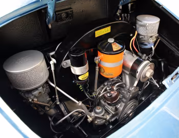 Bajo el capó 1956–57 Porsche 356A 1600 Speedster by Reutter [North America] (T1) '1955–57