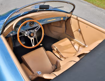 Interior 1956–57 Porsche 356A 1600 Speedster by Reutter [North America] (T1) '1955–57