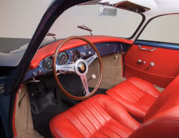 Interior Porsche 356A 1500 GS Carrera Coupe (T1) '1955–57