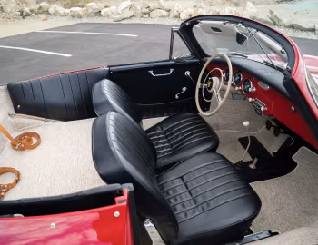 Interior 1958–59 Porsche 356A 1600 Cabriolet by Reutter [North America] (T2) '1957–59