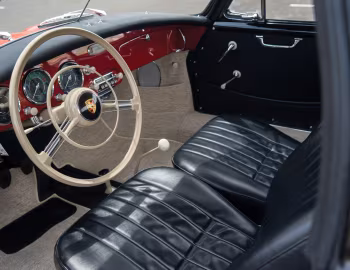 Panel frontal 1958–59 Porsche 356A 1600 Cabriolet by Reutter [North America] (T2) '1957–59