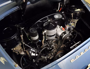 Bajo el capó Porsche 356A 1600 Convertible D by Reutter (T2) '1958–59