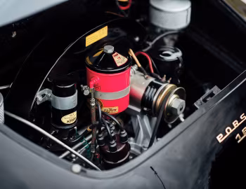 Bajo el capó 1959 Porsche 356A 1600 Speedster by Reutter [North America] (T2) '1958–59